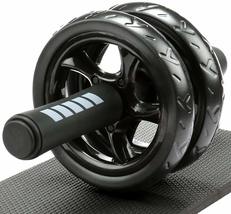 H&amp;S Ab Roller Wheel for Abs Workout - Abdominal Core Exercise Equipment with Ext - £26.35 GBP