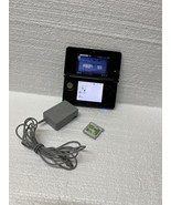 Nintendo 3DS CTR-001 Console Cosmo Black Japan NTSC-J Working W/ Yoshi N... - €117,62 EUR