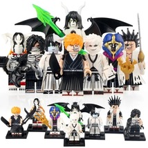 8pcs Bleach Series Ichigo Kurosaki Ulquiorra Zangetsu Mayuri Minifigures... - $36.99