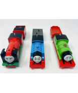 Lot of 3 Thomas Tank Engine Trackmaster Motorized Trains Percy Yong Bao - $29.99