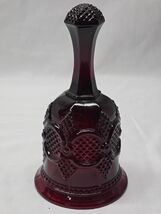Vintage AVON 1876 CAPE COD RUBY Collection 6.75&quot; Hostess Bell By Wheaton... - $147.93 MXN