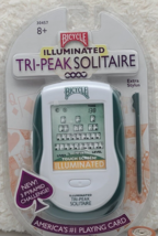 *RARE* Techno Source Bicycle Illumnated Touch Screen Tri-Peak Solitaire - £56.48 GBP