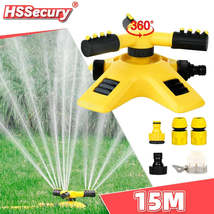 360 Degree Automatic Rotating Garden Lawn Sprinkler Yard Garden Large Area Cover - £3.13 GBP+