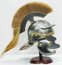 Medieval Roman Centurion Gallic Helmet Knight Sugar loaf Spartan Greek Crusader - £67.16 GBP