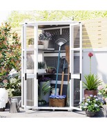 TOPMAX 63&quot; Garden Storage Cabinet: Outdoor Shed &amp; Greenhouse - $454.06 CAD