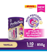 1x Abbott Pedia Sure Complete Nutrition Growth 1-10 Yrs Vanilla 850g DHL... - $136.91 CAD