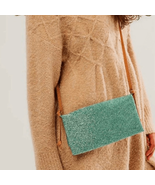 Urban Outfitters Plus One Embellished Sparkle Crossbody Bag, Mint Green,... - $1,455.85 MXN