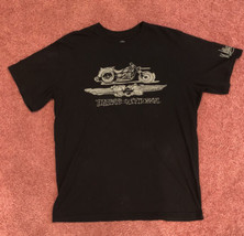 Harley Davidson Willie Motorcycle TShirt Men’s Sz XL Black - Very Good C... - £11.66 GBP