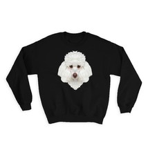 Poodle : Gift Sweatshirt Dog Lover Funny Owner Pet Cute Animal - £22.87 GBP