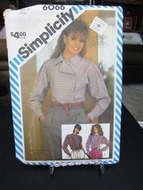 Simplicity 6066 Misses Set of Loose Fitting Shirts Pattern - Size 14 Bus... - £7.00 GBP