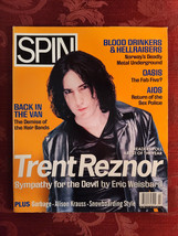 Rare SPIN music Magazine February 1996 TRENT REZNOR Alison Krauss Oasis - £15.57 GBP