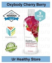 Oxybody Cherry Berry – 32 Fl Oz (3 Pack) Youngevity **Loyalty Rewards** - £83.89 GBP