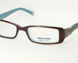 NEW SKECHERS Girl's SK 2041 BRNBL BROWN /BLUE EYEGLASSES GLASSES 50-17-1... - $27.23