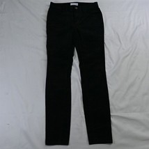 LOFT 0 / 25 Curvy High Waist Skinny Black Corduroy 5 Pocket Cords Womens Pants - £11.77 GBP