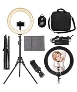 18&#39;&#39; LED SMD Ring Light Kit With Stand Dimmable 6000K For Camera Makeup ... - £74.70 GBP