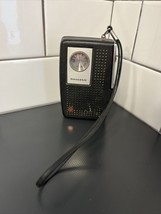 Vintage Panasonic AM Transistor Radio R-1077 Tested Works With Strap - £17.30 GBP