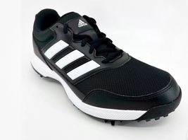 Adidas Tech Response 2.0 Black White Mens Rubber Spike Golf Shoes!!(9.5) - $47.49