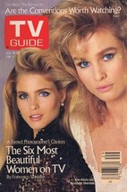 ORIGINAL Vintage July 16 1988 TV Guide No Label Kim Alexis Nicollete Sheridan - £7.43 GBP