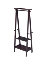 59&quot; Tall Dark Espresso Wooden Garment Coat Rack - €124,91 EUR