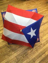 Puerto Rico Latino Hispanic Puerto Rican Flag Star 36 Inch Golf Umbrella... - £28.77 GBP