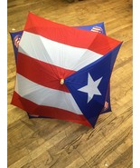 Puerto Rico Latino Hispanic Puerto Rican Flag Star 36 Inch Golf Umbrella... - £28.67 GBP
