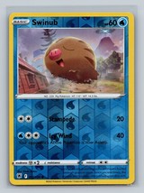 Pokemon Swinub SWSH10: Astral Radiance #031/189 Reverse Holo Common - £1.57 GBP
