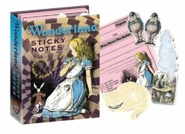 Alice In Wonderland Sir John Tenniel Art Images Sticky Notes Sealed New Unused - £5.41 GBP