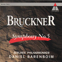 Anton Bruckner — Berliner Philharmoniker, Daniel Barenboim - Symphony No. 5 (C - £2.12 GBP