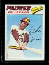 Vintage 1977 Topps Baseball Trading Card #603 Willie Davis San Diego Padres - £8.63 GBP