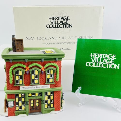 Primary image for Department 56 WOODBRIDGE POST OFFICE 1995 Heritage Village New England #56572