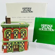 Department 56 WOODBRIDGE POST OFFICE 1995 Heritage Village New England #... - £26.96 GBP