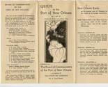 Guide to the Port of New Orleans Louisiana 1930&#39;s Seymour Weiss - £30.06 GBP