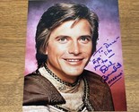 Autographed Photograph Dirk Benedict Battlestar Galactica Capt Starbuck ... - £97.78 GBP