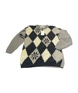 Garland Knitwear Sweater Women&#39;s Large Multicolor Lambswool Angora Long ... - $26.11