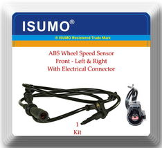 1 x ABS Wheel Speed Sensor W/ Connector ALS512 Front L/R Fits: Ford &amp; Lincoln - £12.33 GBP
