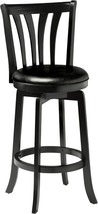 Swivel Bar Stool In Black From Hillsdale. - $106.92