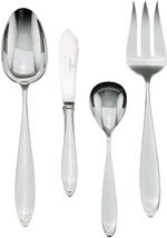 Wedgwood New Oberon 4 Piece Hostess Set Stainless Flatware New in Box - $29.90