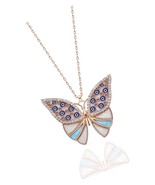 925 Sterling Silver Butterfly Necklaces for Women | - $120.91