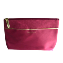 Elizabeth Arden Cosmetic Bag Makeup Case ouch PVC Burgundy NEW - $15.51