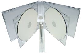 Clear Quintuple 5 Disc CD Jewel Case - $25.90+