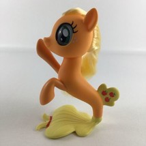 My Little Pony The Movie Glitter &amp; Style Seapony 6&quot; AppleJack Toy 2017 H... - £15.44 GBP