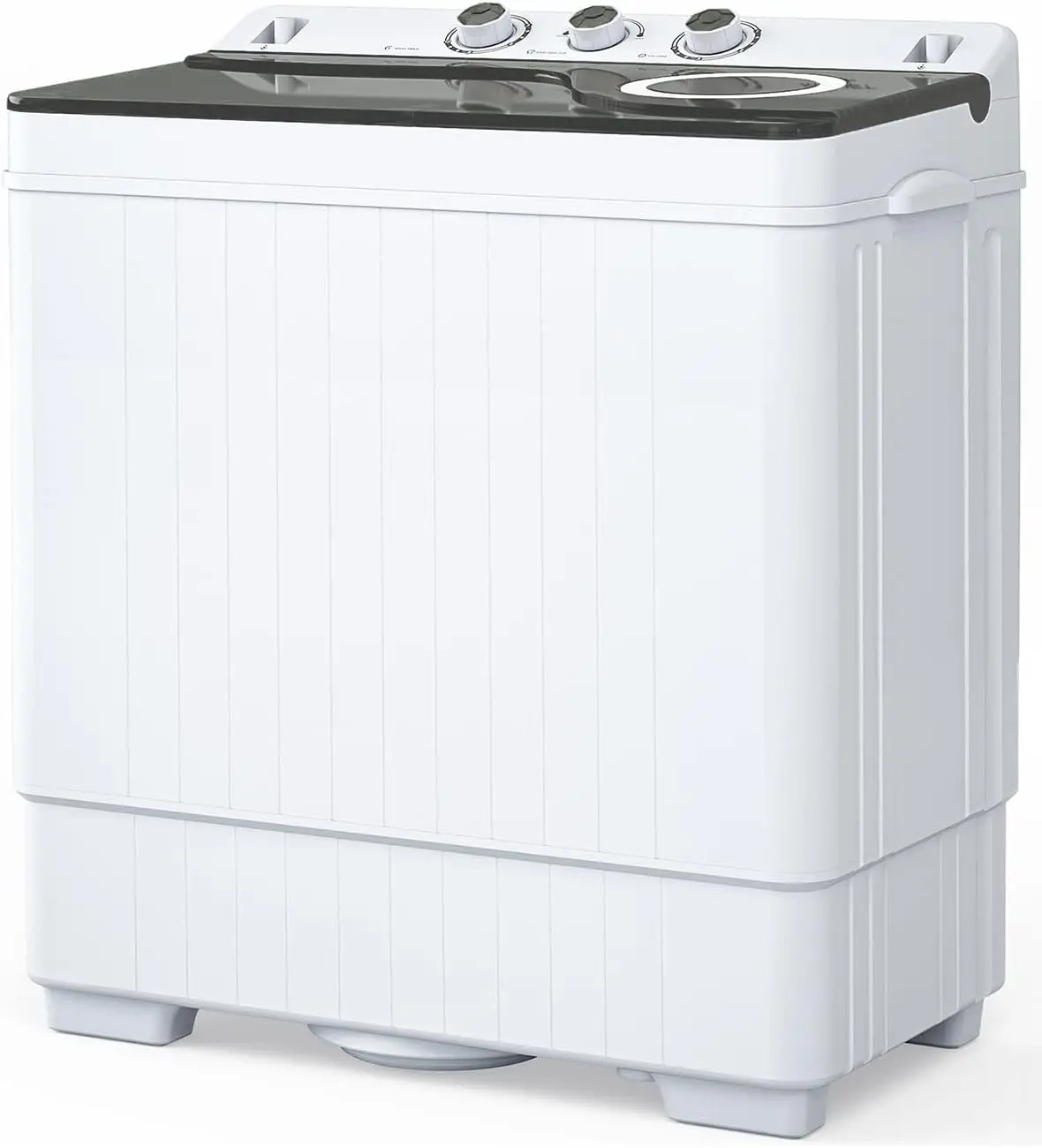  twin tub portable washing machine mini washer 18lbs built in drain pump semi automatic thumb200