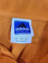 Tennessee Volunteers Adidas Polo Shirt Mens Large NCAA Vols Football Cotton - £10.18 GBP