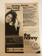 The Nanny Print Ad Fran Drescher Tpa15 - £4.64 GBP