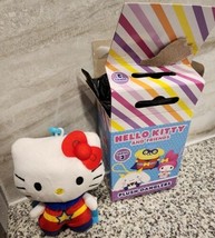 New Open Box Hello Kitty Plush Danglers Series 3 Superhero Cape Costume Clip 4&quot; - £15.69 GBP