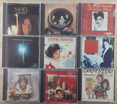 Holiday Christmas CD Lot of 9 Joan Baez  Noel If Every Day - £19.77 GBP