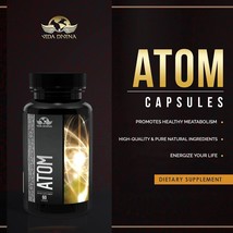ATOM 60 capsules Metabolism Control Energy Booster Assist with Weight Ma... - $82.31