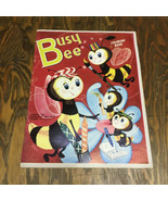 Vintage busy bee coloring book activity book movie photo prop  - $19.75