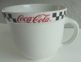 Coca Cola Coffee Mug Cup Coke Cafe Logo Collectible Retro Gibson Ceramic - £6.45 GBP