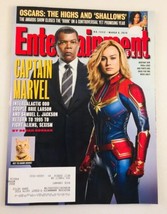 Captain Marvel Brie Larson Samuel L Jackson Entertainment Weekly March 2019 - £7.80 GBP